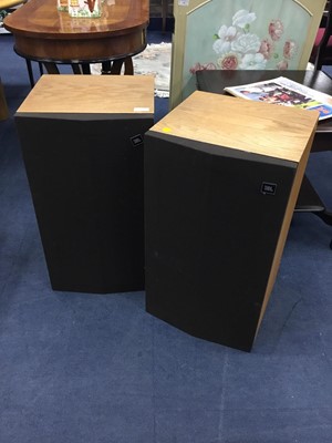 Lot 313 - A PAIR OF JBL SPEAKERS