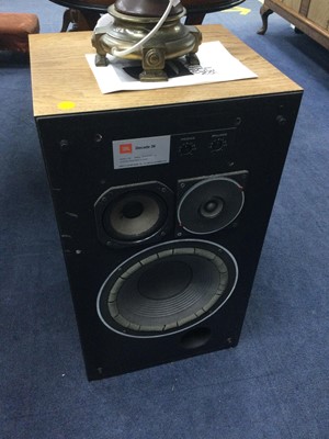 Lot 313 - A PAIR OF JBL SPEAKERS