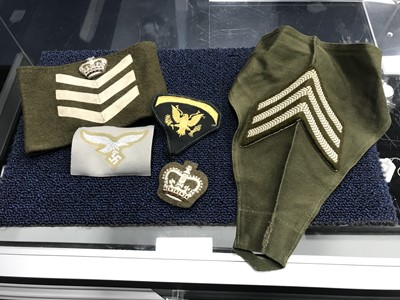 Lot 510 - A LOT OF THIRD REICH STYLE MILITARY PATCHES