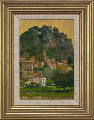 Lot 662 - EARLY MORNING, SEGURET, AN OIL BY WILLIAM BIRNIE