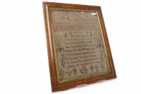 Lot 1011 - GEORGE IV ALPHABETICAL AND PICTORIAL SAMPLER...