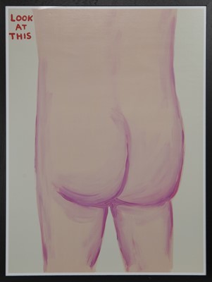 Lot 710 - LOOK AT THIS (2020), A LITHOGRAPH BY DAVID SHRIGLEY