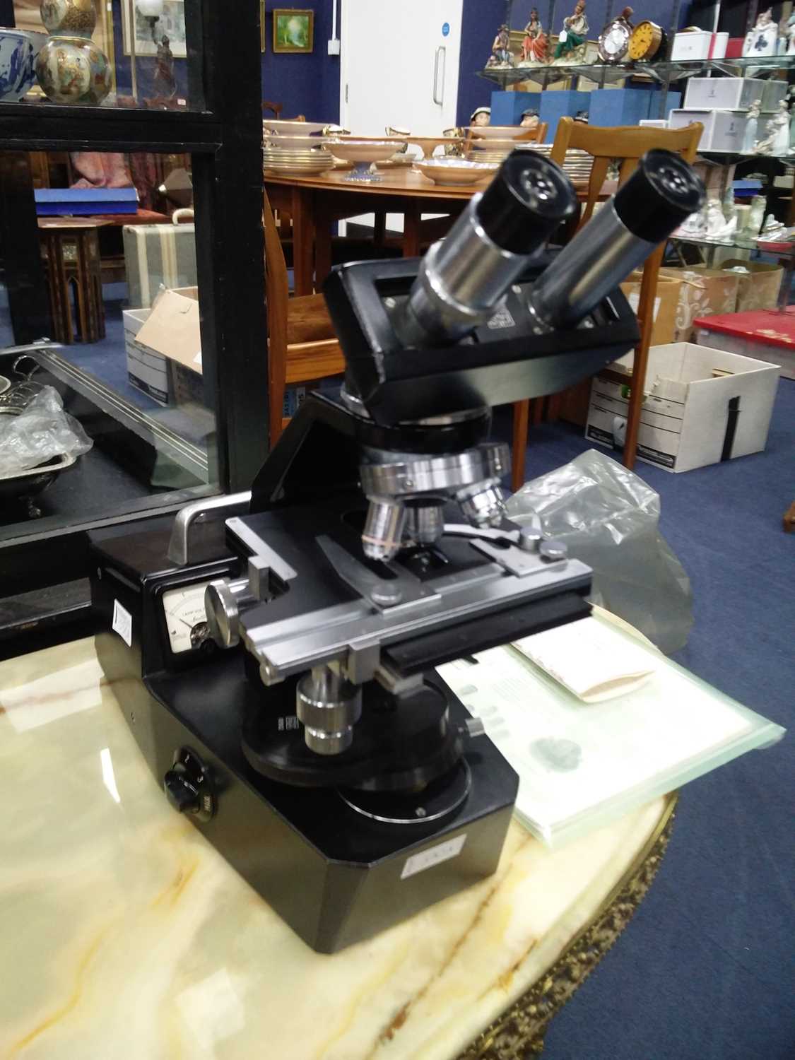 Lot 330 - A CONFERENCE MICROSCOPE PROJECTOR