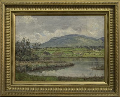 Lot 43 - THE LAKE ROAD, MULLAGH, AN OIL BY PATRICK DOWNIE