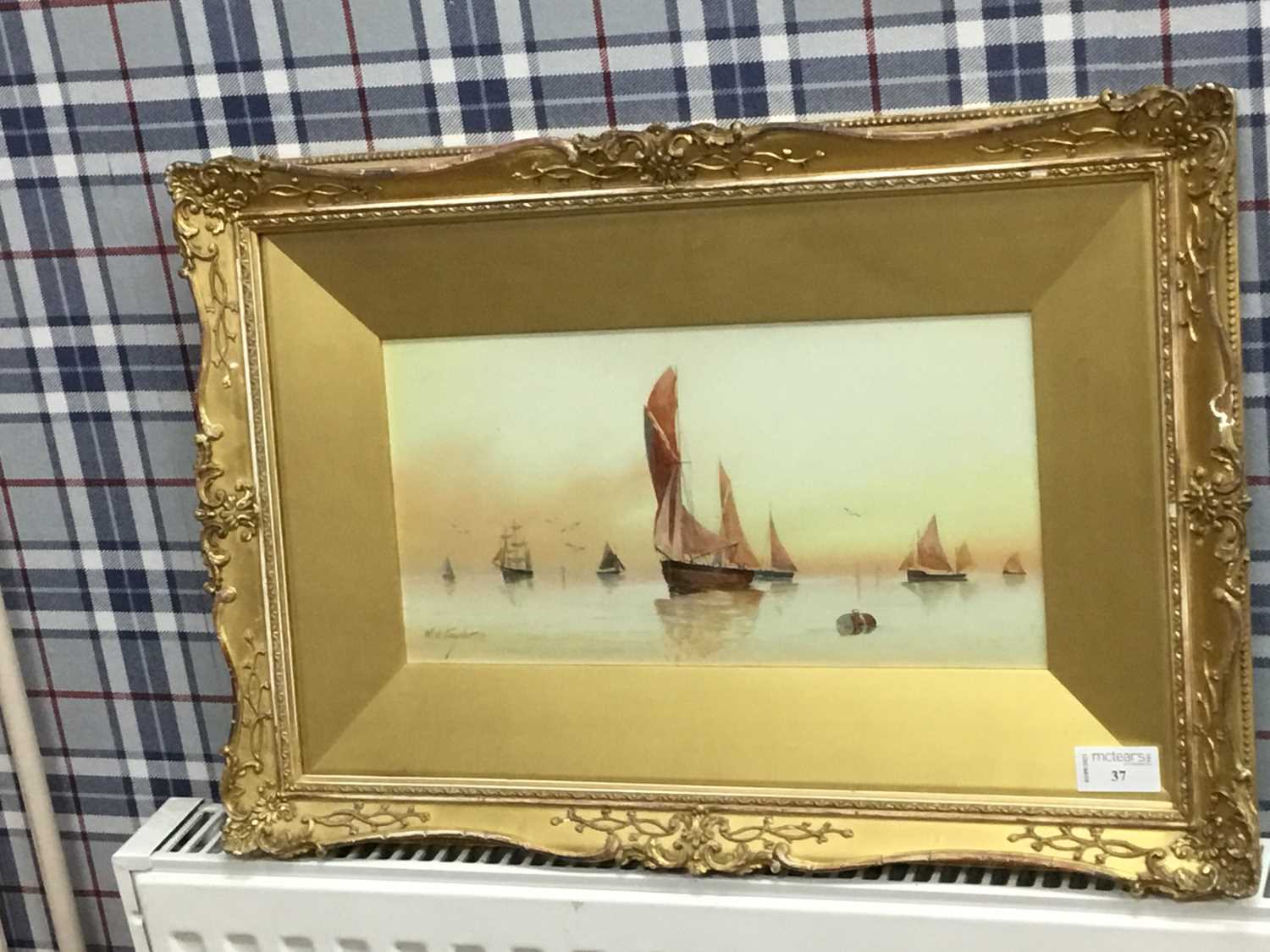 Lot 37 - A PAIR OF WATERCOLOURS BY W.E. TAYLOR (19TH CENTURY SCOTTISH SCHOOL)