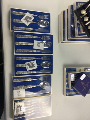 Lot 43 - A COLLECTION OF NORWEGIAN PEWTER FLATWARE