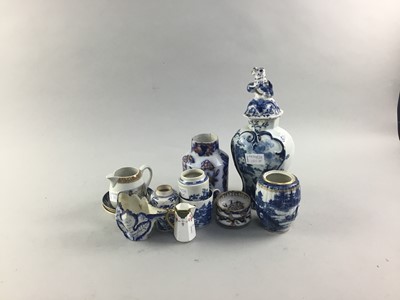 Lot 185 - A LOT OF 19TH CENTURY AND OTHER CERAMICS