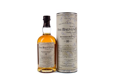 Lot 4 - BALVENIE FOUNDER'S RESERVE AGED 10 YEARS