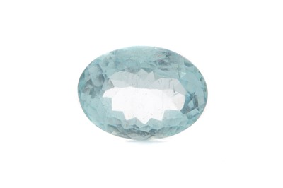 Lot 1442 - **A CERTIFICATED UNMOUNTED AQUAMARINE