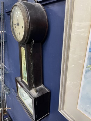 Lot 204 - THE NEW HAVEN CLOCK CO AMERICAN WALL CLOCK