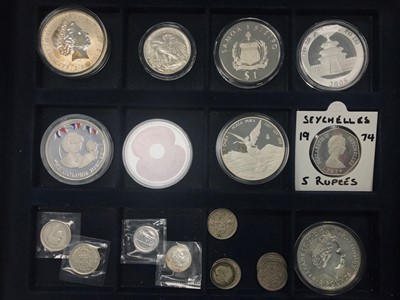 Lot 2 - A COLLECTION OF SILVER COINS