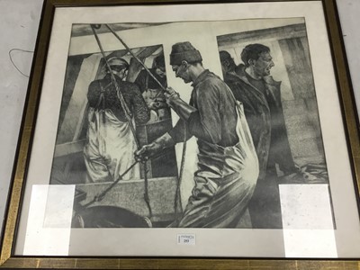 Lot 253 - A PENCIL DRAWING BY DOUGAL NOBLE