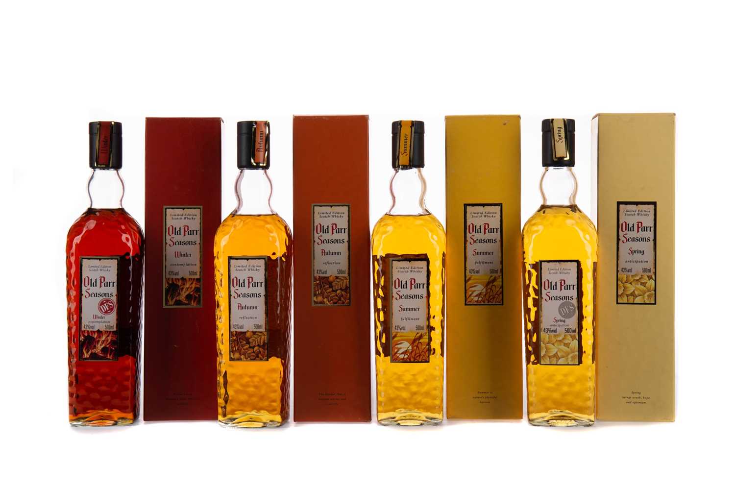 Lot 35 - FOUR SEASONS OF OLD PARR