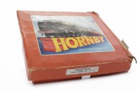 Lot 1077 - BOXED HORNBY O GAUGE CLOCKWORK TANK GOODS SET...