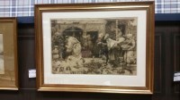 Lot 1078 - TWO ETCHINGS to include a depiction of a...