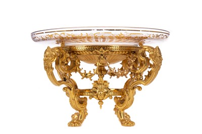 Lot 799 - A SET OF EIGHT ORMOLU TABLE COMPORTS BY FERDINAND BARBEDIENNE
