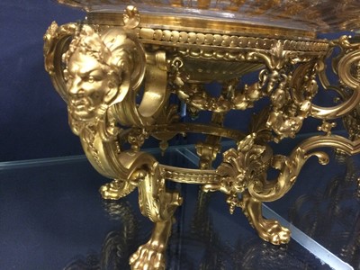 Lot 799 - A SET OF EIGHT ORMOLU TABLE COMPORTS BY FERDINAND BARBEDIENNE