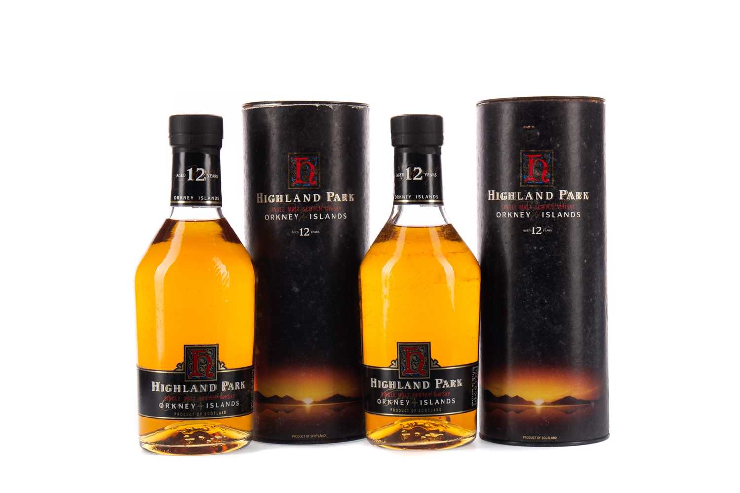 Lot 83 - TWO BOTTLES OF HIGHLAND PARK AGED 12 YEARS
