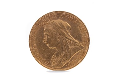 Lot 6 - A VICTORIA GOLD SOVEREIGN DATED 1899