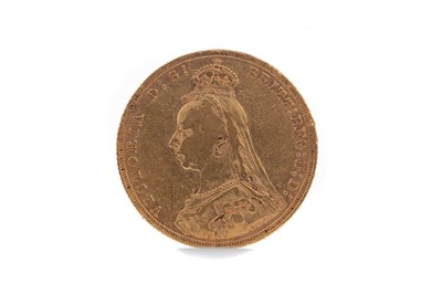Lot 7 - A VICTORIA GOLD SOVEREIGN DATED 1891