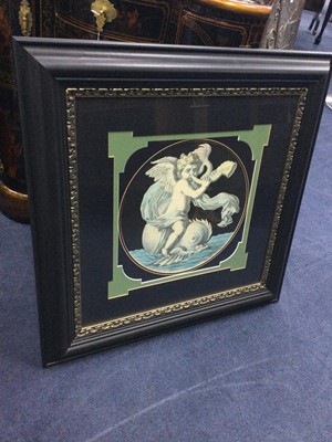 Lot 393 - A PAIR OF NEOCLASSICAL STYLE PRINTS ALONG WITH ANOTHER PAIR