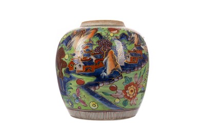Lot 1884 - A LATE 19TH CENTURY CHINESE POLYCHROME GINGER JAR