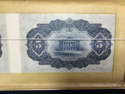 Lot 8 - A COLLECTION OF FRAMED BANKNOTES AND CHEQUES