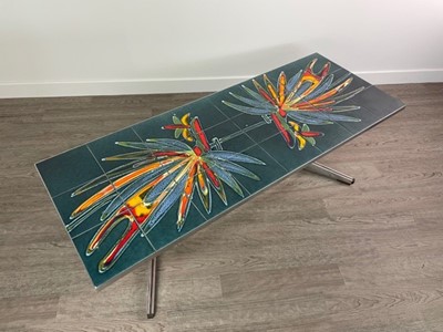 Lot 817 - A 1970S COFFEE TABLE