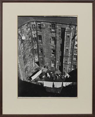 Lot 854 - THE BACKCOURT, A PHOTOGRAPH BY OSCAR MARZAROLI