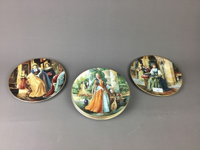 Lot 184 - A SET OF ROYAL DOULTON HENRY VIII AND HIS SIX WIVES PLATES