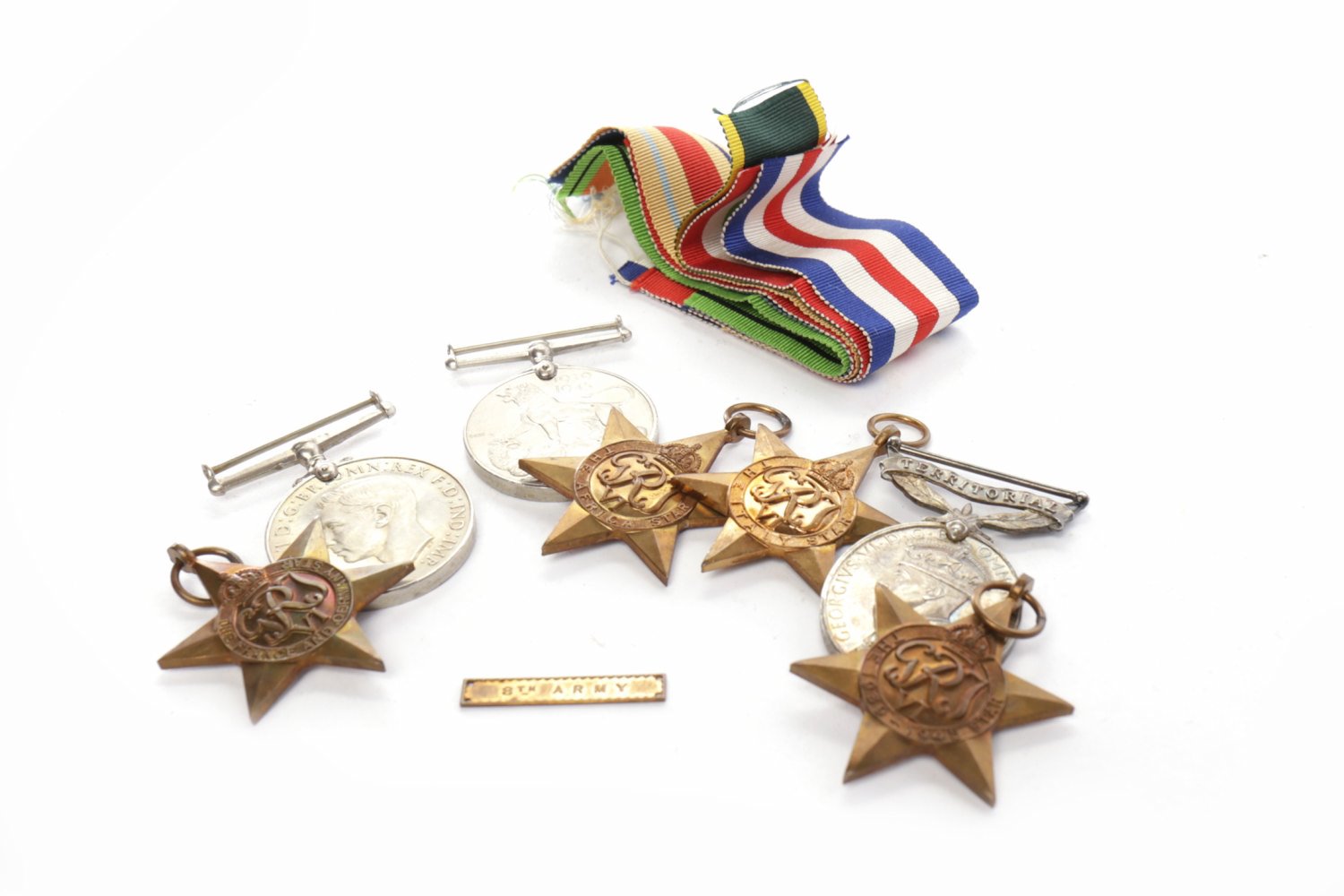 Lot 1137 - COLLECTION OF WWII MEDALS to include The