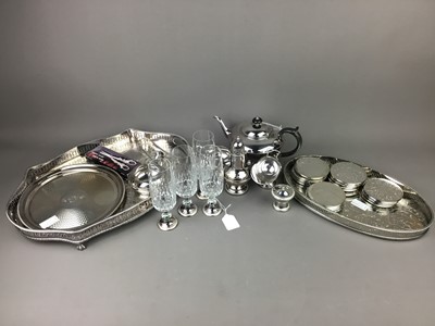 Lot 119 - A LOT OF PLATED WARE