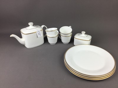 Lot 218 - A ROYAL DOULTON ' GOLD CONCORD' PATTERN PART DINNER SERVICE