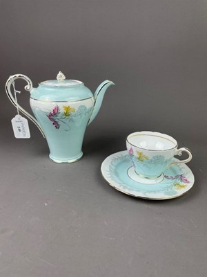 Lot 240 - AN AYNSLEY PART TEA AND COFFEE SERVICE