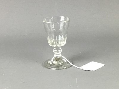 Lot 261 - AN EARLY 19TH CENTURY PORT GLASS