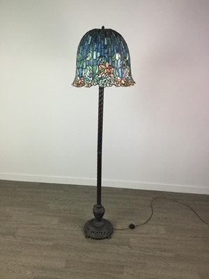 Lot 853 - A STANDARD LAMP