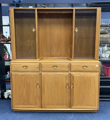 Lot 326 - A ERCOL OAK WALL UNIT