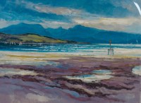 Lot 1213 - * JAMES WATT RGI (b 1931 - ), SUMMER BEACH AT...