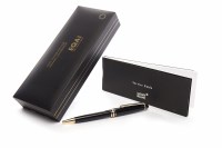 Lot 1218 - MONT BLANC MEISTERSTUCK BALLPOINT PEN black...