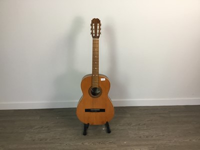 Lot 177 - A SUZUKI & CO ACOUSTIC GUITAR ALONG WITH ANOTHER