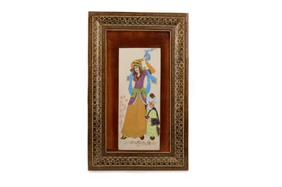 Lot 483 - AN INDIAN SCHOOL PAINTING