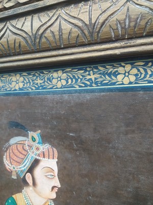 Lot 1930 - AN EARLY 20TH CENTURY INDIAN MUGHAL PAINTING