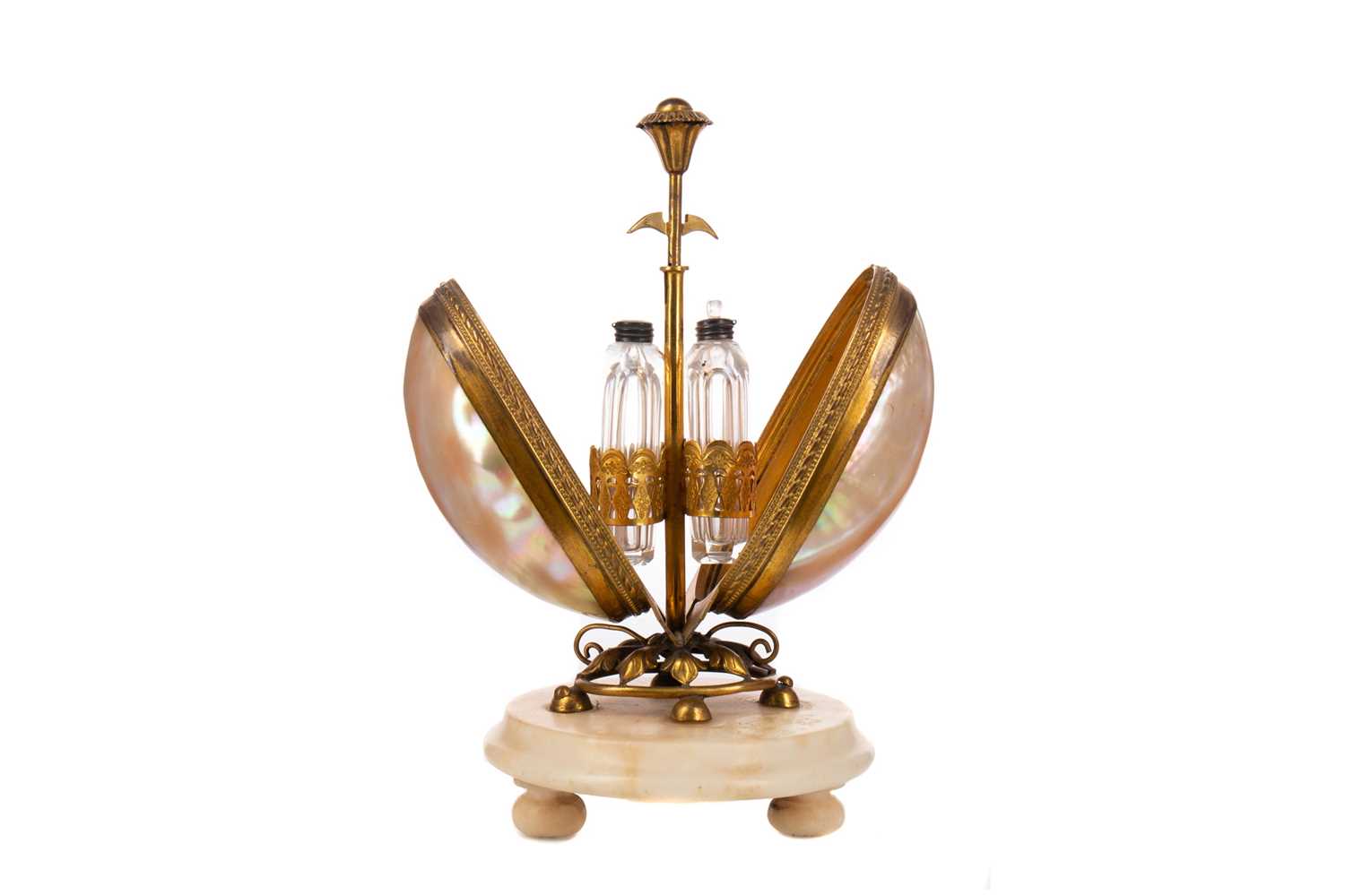 Lot 852 - A LATE 19TH CENTURY FRENCH PERFUME CADDY