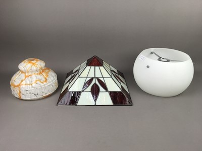 Lot 420 - A LOT OF THREE LAMP SHADES