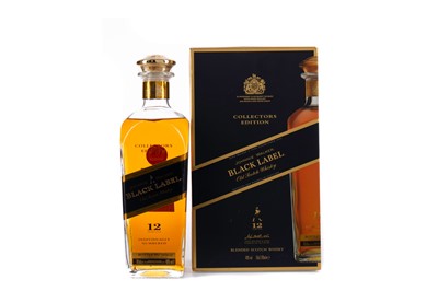 Lot 126 - JOHNNIE WALKER BLACK LABEL 12 YEARS OLD COLLECTORS EDITION