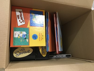 Lot 440 - A COLLECTION OF 'THE SIMPSONS' MEMORIBILIA