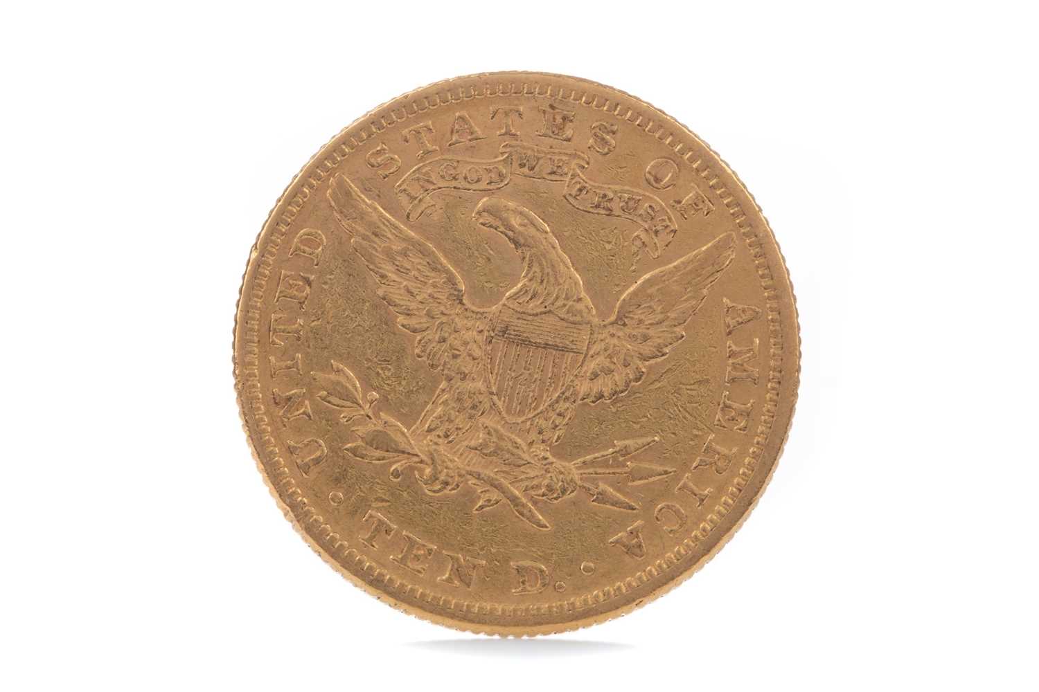 Lot 11 - A GOLD AMERICAN TEN DOLLAR COIN