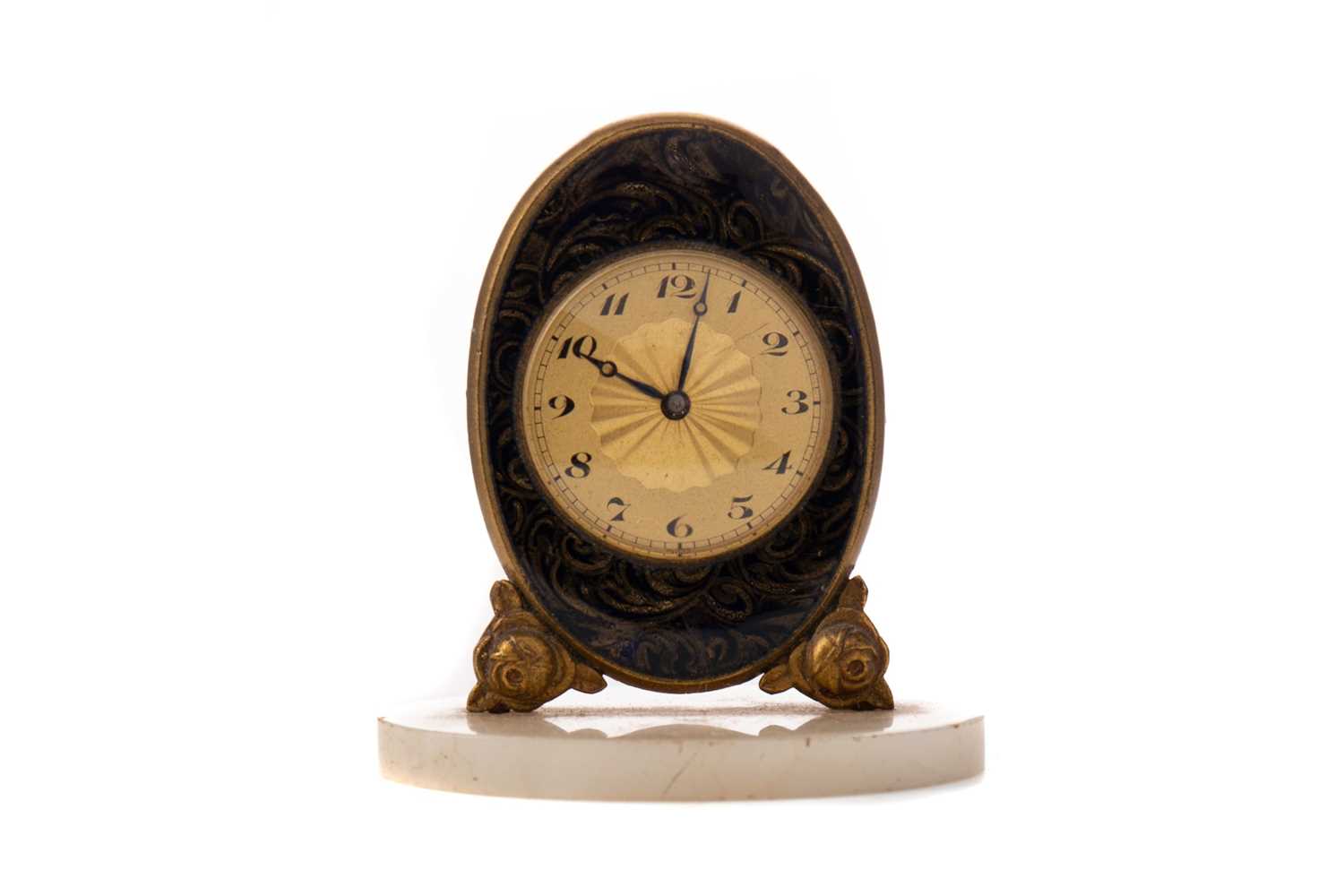 Lot 1118 - A LATE 19TH / EARLY 20TH CENTURY SWISS TRAVELLING TIMEPIECE