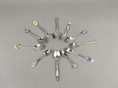 Lot 474 - A SET OF CANADIAN SILVER TEASPOONS