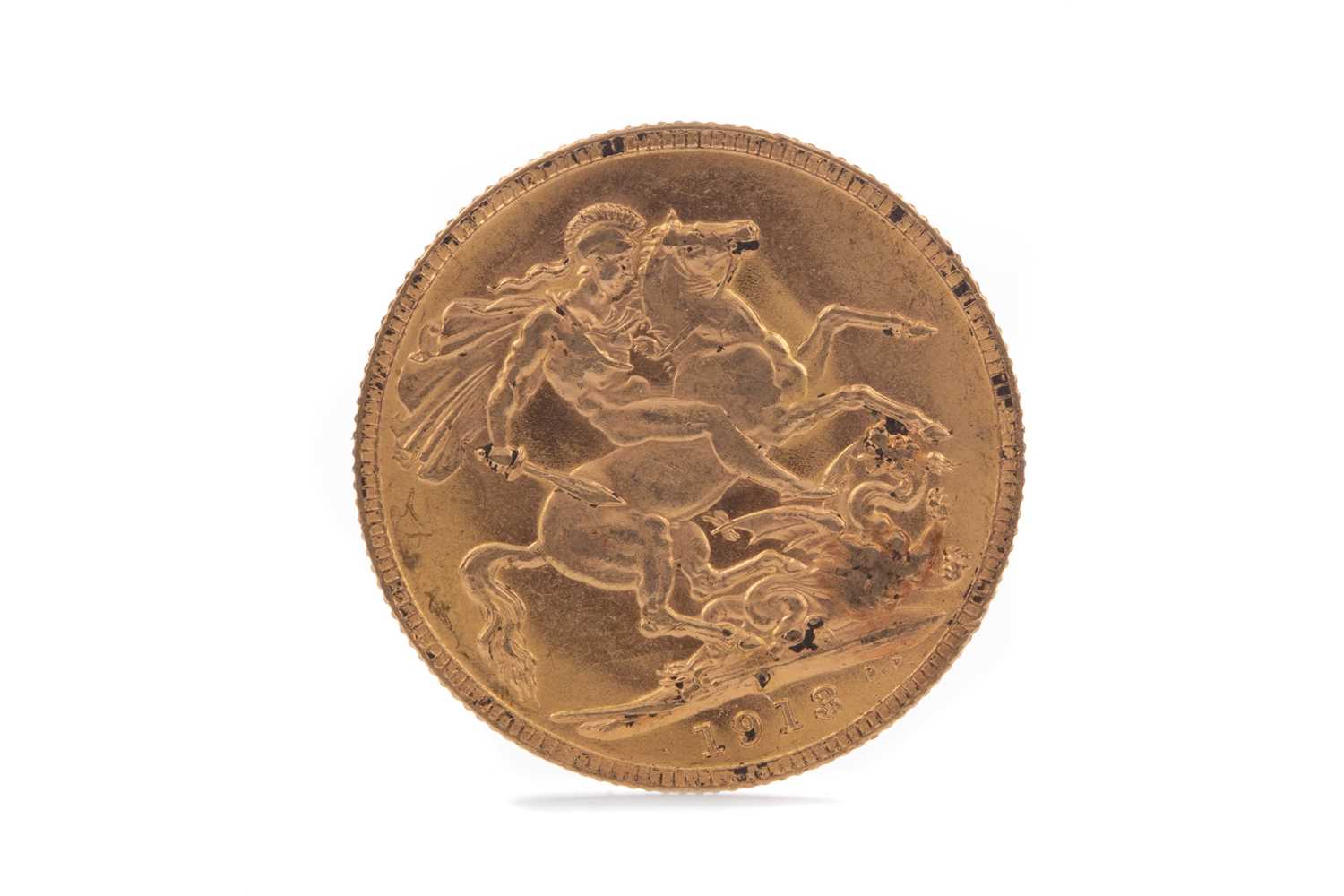 Lot 23 - A GEORGE V GOLD SOVEREIGN DATED 1913